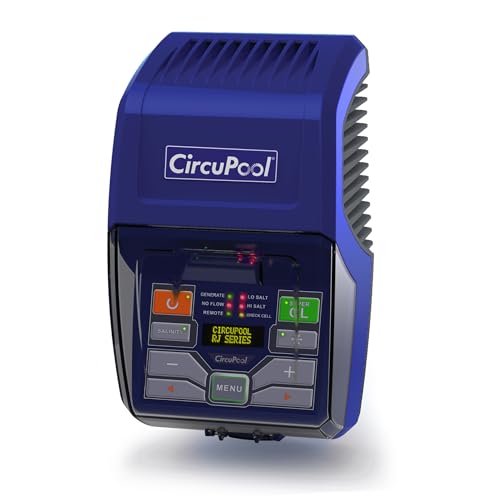 Circupool RJ30+ Salt Water Chlorination System with Titanium Cell & 7-Year Warranty
