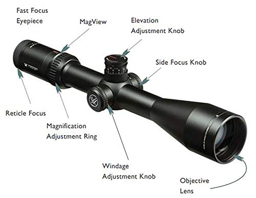 Vortex Viper HS LR 4-16x50 Riflescope Black