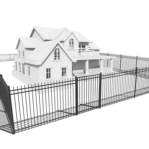 Fencer Wire 52FT Heavy Duty Pinnacle Fence Barrier Kit Black