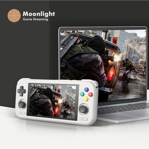 HSJFS Retroid Pocket 4Pro Retro Game Console 4.7in 8G/128G Crystal