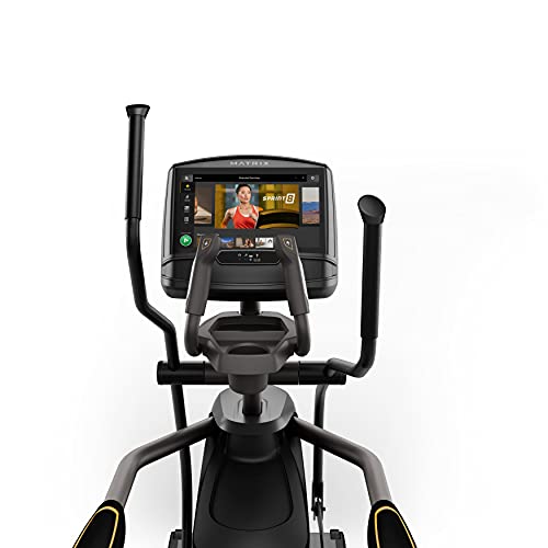 Matrix Fitness E30 Elliptical Trainer with XIR Console Black/Yellow
