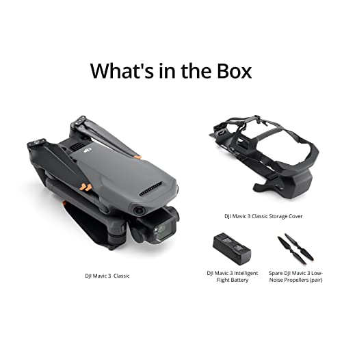 DJI Mavic 3 Classic Drone 4/3 CMOS Hasselblad Camera Gray