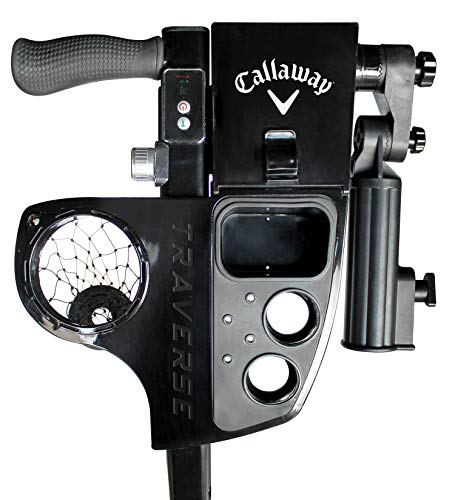 Callaway Traverse Electric Push Cart Remote Control Golf Push Cart Black
