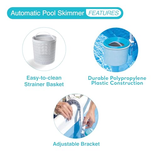 Intex Ultra XTR Rectangular Pool Set with Pump, Vacuum Cleaner & Skimmer Gray
