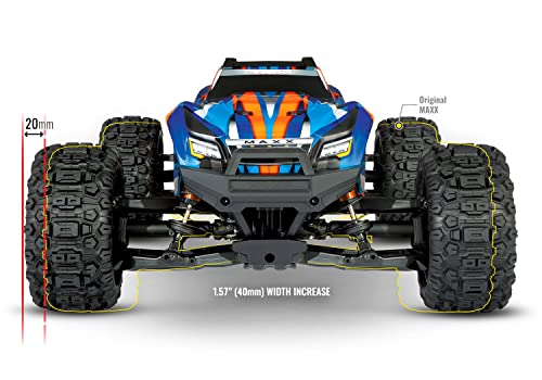 Traxxas MAXX with WideMaxx Red