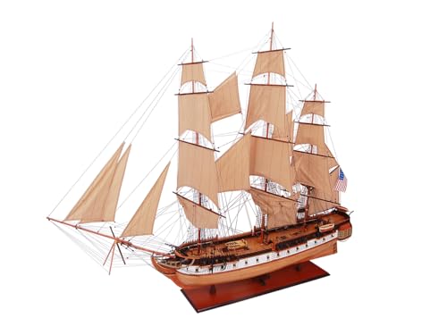Old Modern Handicrafts USS Constitution Model Ship & Hat Combo Multi Color