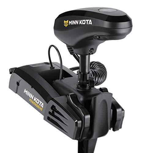 Minn Kota PowerDrive Freshwater Electric-Steer Trolling Motor 70 lbs Thrust 60" Shaft Black