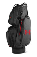 Under Armour Armada Golf Cart Bag Dark Heather/Black/Red