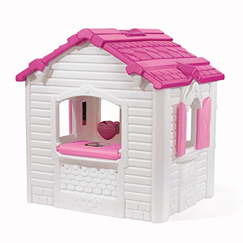 Step2 Sweetheart Playhouse with Kitchenette Pink/White