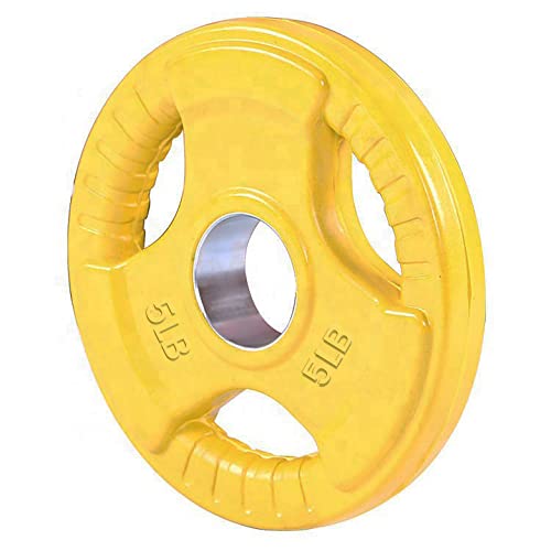 French Fitness Rubber Grip Olympic Plate Set 450 lbs (New)
