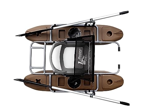 Venture Outdoors Modular 6B 6-Foot Rigid Pontoon Boat Bronze