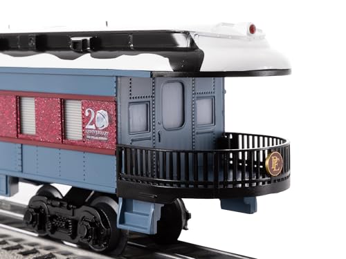 Lionel The Polar Express 20th Anniversary Electric O Gauge Bluetooth 5.0 Train Set with Remote Multicolor