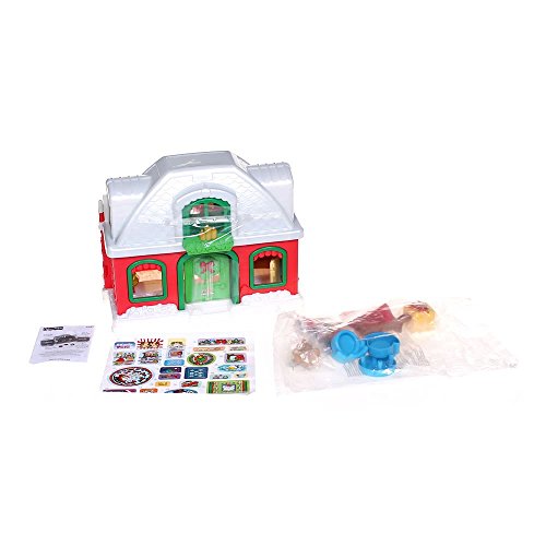 Little People Fisher Price Santa Claus Christmas Cottage Red/Green
