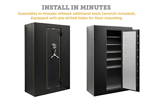 SnapSafe Super Titan Digital Modular Safe 75011 Black