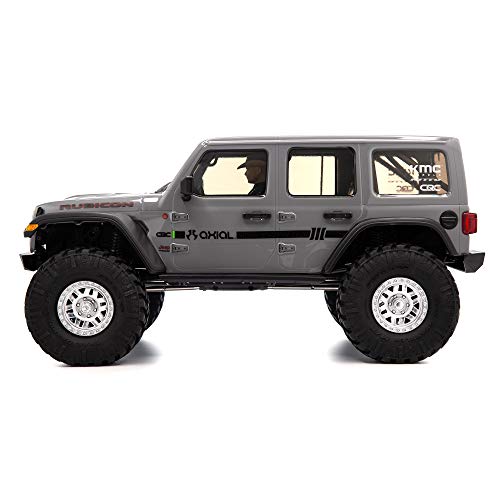 Axial RC Truck 1/10 SCX10 III Jeep JLU Wrangler with Portals RTR Gray
