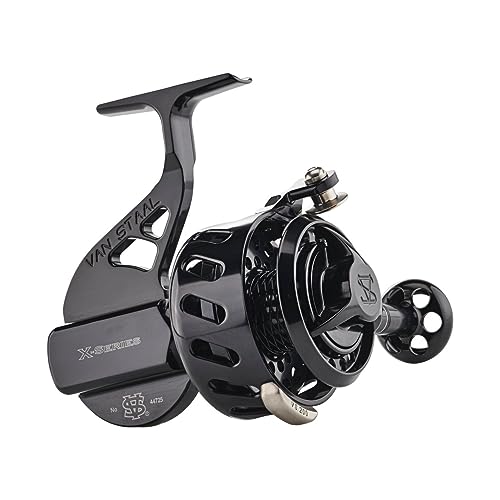 Canal Bait and Tackle Van Staal X2 Spinning Reel Bailless 300 Size Black