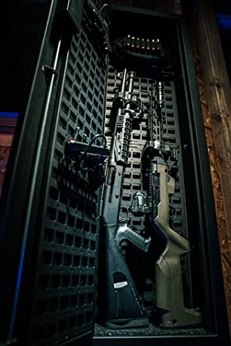 V-Line Tactical Closet Vault Flat Black In-Wall Gun Safe