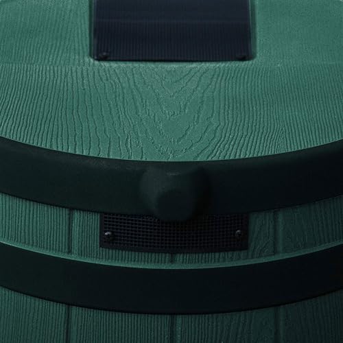 Good Ideas Rain Wizard 50 Gallon Water Storage Barrel Green (4 Pack)