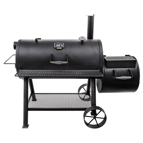 Oklahoma Joe's Longhorn Reverse Flow Offset Smoker Black
