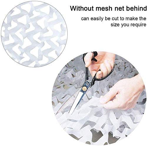 YuTing Camouflage Mesh Hunting Shutters Lightweight Durable White