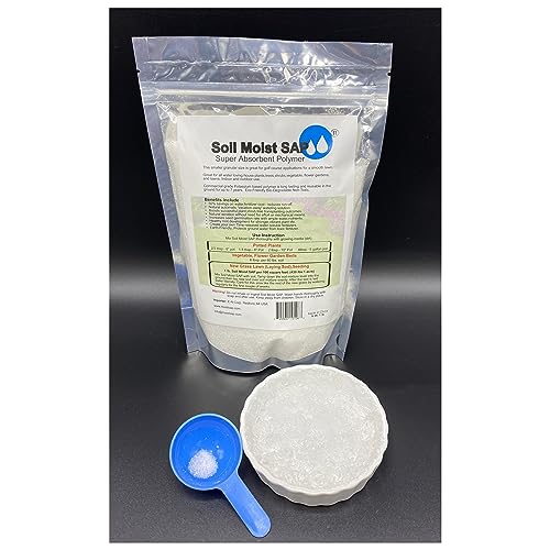 Soil Moist SAP Commercial Agriculture Grade Potassium Polymer 45 LB White