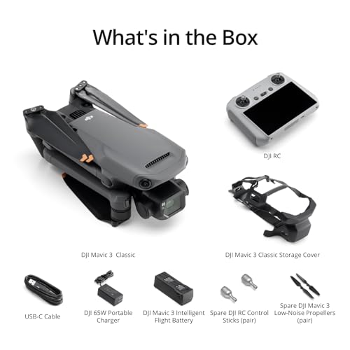 DJI Mavic 3 Classic Drone 5.1K HD Grey