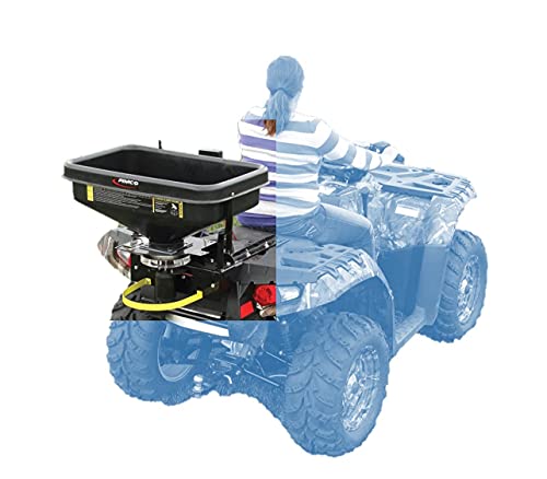 Fimco ATV Dry Material Spreader 12V Polymer Hopper 145 lbs
