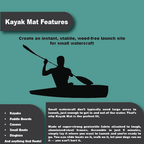 LakeMat Kayak MAT - Watercraft LaunchMat