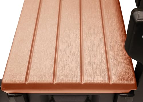 Confer Plastics 4 Step Signature Spa Steps Redwood