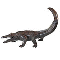 Design Toscano Gator on the Prowl Spitting Bronze Alligator Garden Statue Bronze