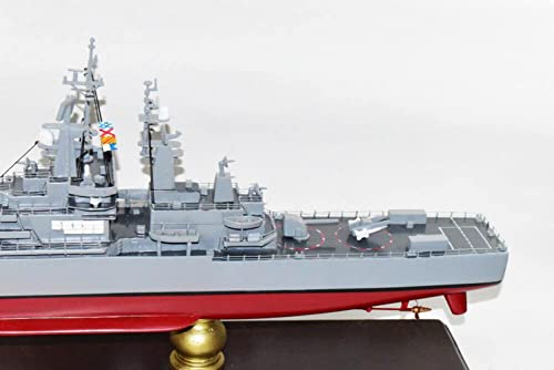 Squadron Nostalgia LLC USS Virginia CGN-38 Mahogany Scale Model Navy