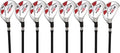 Majek K5 Senior Golf Hybrids Set Red Black Silver