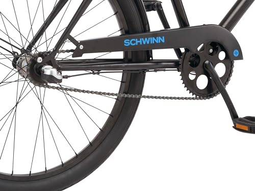 Schwinn Huron Adult Beach Cruiser Bike 26-Inch Black