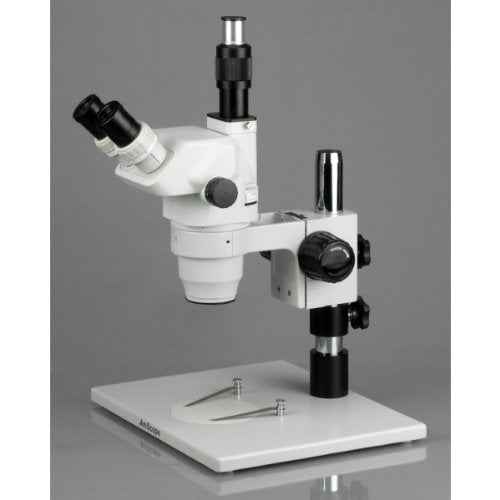 AmScope Professional Trinocular Stereo Zoom Microscope White