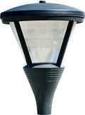 Dabmar Lighting Large Post Top Cone Shape Fixture 250W MH Black Finish 34.5