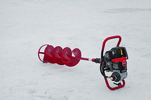 Eskimo HC40Q8 High Compression 40cc Propane 8" Quantum Ice Auger Red