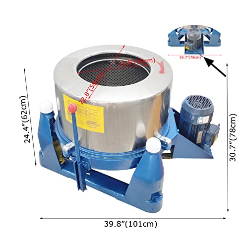 INTSUPERMAI Industrial Centrifugal Dehydrator Stainless Steel