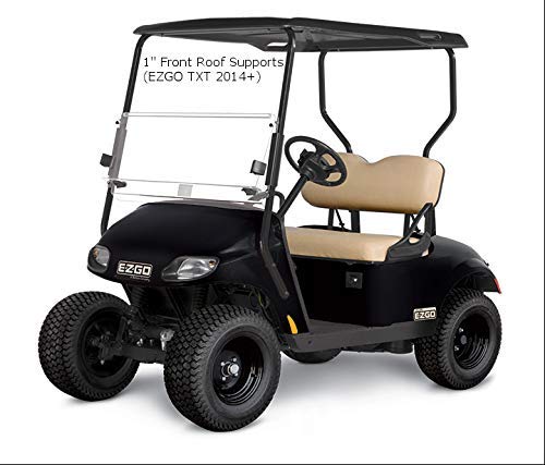 DOORWORKS GOLF CART ENCLOSURES Jet Black Golf Cart Cover - Sunbrella Canvas