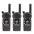 Motorola Solutions CLS1110 Two Way Radio Walkie Talkies 3 Pack Black