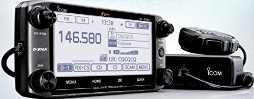 Icom ID-5100A Deluxe 144/440 Amateur Radio Transceiver with Touch Screen, D-Star, GPS Black