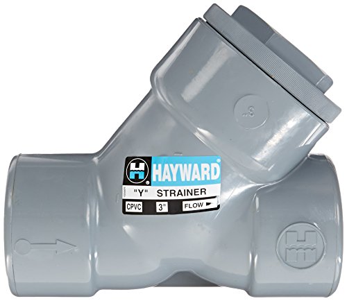 Hayward 3-Inch CPVC Y-Strainer with FPM O-ring Seals