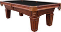 Playcraft St Lawrence 8' Chestnut Slate Pool Table