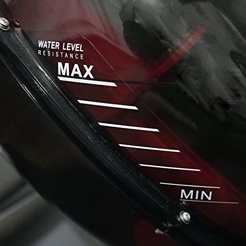 Sunny Health & Fitness Phantom Hydro Water Rowing Machine - SF-RW5910 Black