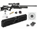 Wearable4U Hatsan NeutronStar .25 Cal Synthetic PCP Air Rifle Bundle with Scope, Targets, Pellets & Hard Case