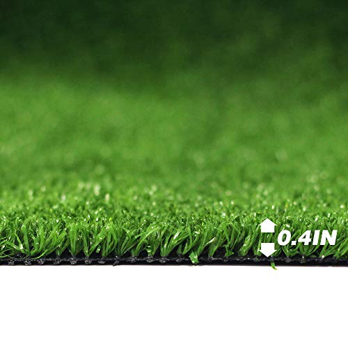 Petgrow Artificial Grass Turf Lawn 11FTx72FT Green Customized Width 11ft