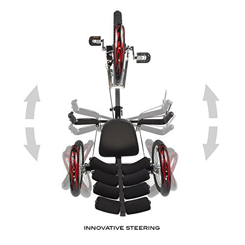 MOBO Cruiser Shift 3-Wheel Recumbent Bicycle Trike Black