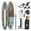 Bkrazy High-End Inflatable Paddle Board 11ft Complete Package Oasis