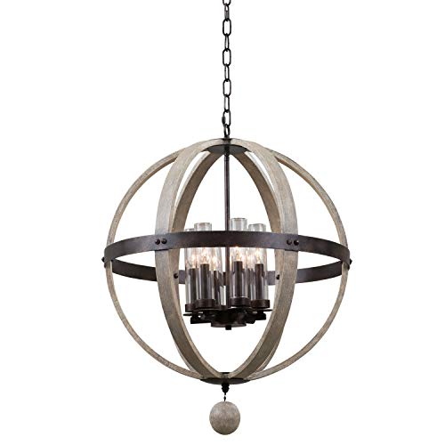 Kalco Harper Outdoor Pendant 6-Light 240W Florence Gold