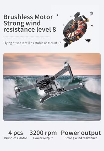 ISPEKTRUM iSKF101 Drone 4K Camera 3-Axis Gimbal Dark Grey