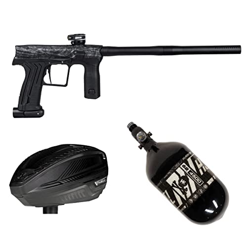HK Army Planet Eclipse HK ETHA3 Electronic Paintball Marker Kit with TFX3 Loader and 68ci Tank Shrapnel